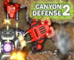 Stratégiai Tower-defense Védekezős Canyon Defense 2