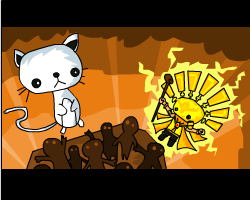 Akció Védekezős Cat God vs Sun King 2