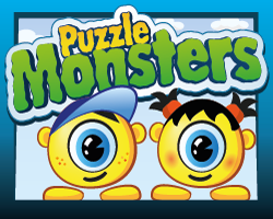 Logikai Puzzle Gyermek Puzzle Monsters 